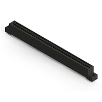 40 positionen Buchse Steckverbinder Nicht angegeben - Einzelkante Gold 0,125" (3,18mm) Schwarz