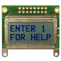 字符显示模块 反射 5 x 8 点 STN - 超扭转向列 无背光 并联 40.00mm x 35.40mm x 13.50mm