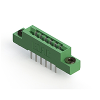 12 positionen Buchse Steckverbinder Nicht angegeben - Doppelkante Zinn 0,156" (3,96mm) Grün