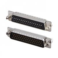 50 位 D-Sub 插头，公引脚 连接器