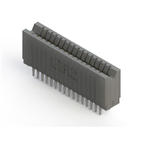 32 positionen Buchse Steckverbinder Nicht angegeben - Doppelkante Gold 0,100" (2,54mm) Schwarz