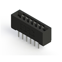 12 positionen Buchse Steckverbinder Nicht angegeben - Doppelkante Zinn 0,156" (3,96mm) Schwarz