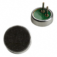 100 Hz ~ 10 kHz Analog Microphone Electret Condenser 2 V ~ 10 V Omnidirectional ( -40dB ±2dB @ 94dB SPL ) PC Pins