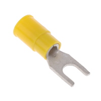 黃 10 螺栓 端子 - 鏟形連接器 壓接 10-12 AWG