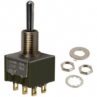 Toggle Switch SP3T Panel Mount