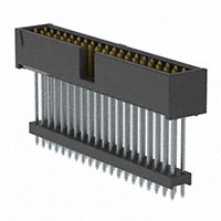 针座连接器 通孔 40 位置 0.100"（2.54mm）