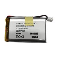 USE-803048-1100 mAh US Electronics Inc., Battery Products
