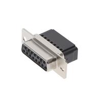 Receptacle for Female Contacts Housing D-Sub, High Density Connector 15 Position