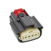 4 Rectangular Connectors - Housings Receptacle Gray 0.138" (3.50mm)