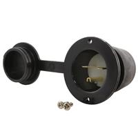 Power Connector Plug, Male Blades NEMA 6-15P Surface Mount