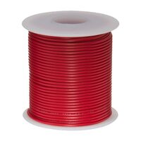 10 AWG Hook-Up Wire 105/30 Red 600V 25.00' (7.62m)
