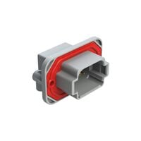 Steckverbinder, Steckleiste Panelmontage, Durchführungsloch, rechtwinklig 8 positionen