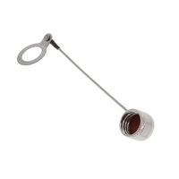 Connector Dop (afdekking), stof 9 Zilver