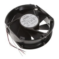 Ventilador Tubo axial 24VCC Rectangular/redondeado - 172.7mm L x 150mm H Bola 261.3 ft3/min (7.32m³/min) 3 extremidades del hilo