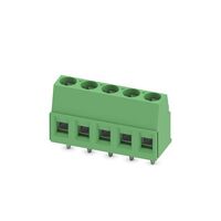 5 Position Wire to Board Terminal Block Horizontal with Board 0.200" (5.08mm) Through Hole
