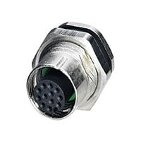 12 ตำแหน่ง คอนเน็กเตอร์แบบกลม เต้ารับ, ซ็อกเก็ตตัวเมีย บัดกรี