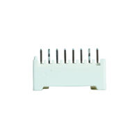 针座连接器 通孔 8 位置 0.098"（2.50mm）