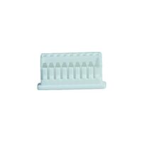 9 Rectangular Connectors - Housings Receptacle White 0.039" (1.00mm)