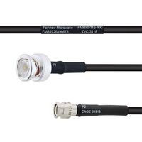 Cable Assembly Coaxial BNC to SMA RG-58 12.00" (304.80mm)