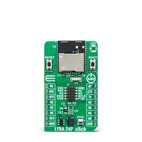 453-00145, EFR32BG24, Lyra 24P Bluetooth Low Energy (BLE) RF RFID Wireless mikroBUS™ Click™ Platform Evaluation Expansion Board