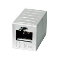Insert Modular Jack 8p8c (RJ45, Ethernet) To Modular Jack 8p8c (RJ45, Ethernet) White