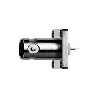BNC Connector Jack, Female Socket 50 Ohms Panel Mount Solder Cup