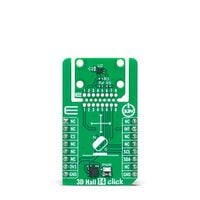 MLX90394 Magnetic Hall Effect Sensor mikroBUS™ Click™ Snap Platform Evaluation Expansion Board