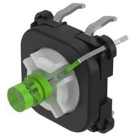 Pushbutton Switch SPST-NO Standard, Illuminated Through Hole