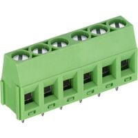 3 Klemmleisten, Anschlussblöcke - Draht zu Board Horizontal mit Platine 0,197" (5,00mm) Durchkontaktierung