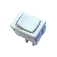 Rocker Switch SPST 16A (AC) 125 V Panel Mount, Snap-In