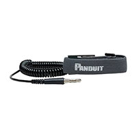 Wrist Strap with Cord 6' (1.83m) One Size 1 MOhms Black
