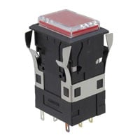 Druckschalter SPDT Standard, beleuchtet Panelmontage, einrastend