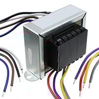 Laminated Core 50.0VA Power Transformer 115V, 230V Primary 10V Secondary 5A Chassis Mount