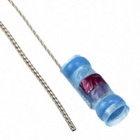 חוט לחוט שרוול הלחמה שקוף - כחול 0.170‏ אינץ' (4.32‏ מ"מ), 0.200‏ אינץ' (5.08‏ מ"מ)