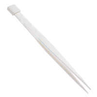 Tweezers Acid Resistant, Anti-Magnetic, Ceramic Tips, ESD Safe, Heat Resistant, Serrated Pointed 5.12" (130.0mm)