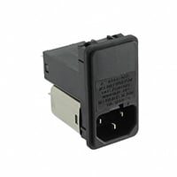 Power Entry Connector Receptacle, Male Blades - Module IEC 320-C14 Panel Mount, Snap-In
