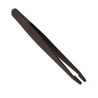 Tweezers Acid Resistant, Anti-Magnetic, ESD Safe, Heat Resistant Flat 35 4.53" (115.0mm)