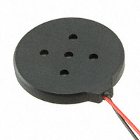 Buzzers Transducer, Externally Driven Piezo 3 V 3mA 103dB @ 1V, 1cm Custom Wire Leads