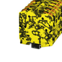 Terminal Block Connector 2 Position Feed Through Black, Yellow 1/0-8 AWG