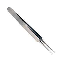 Tweezers Acid Resistant, Anti-Magnetic, Heat Resistant Pointed 5 4.33" (110.0mm)