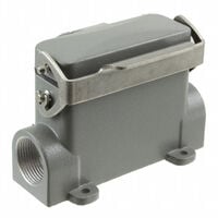 Base - Box Mount Connector Side Entry M25 16A IP66 - Dust Tight, Water Resistant