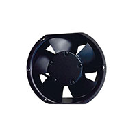 Ventiladores Tubo axial 115VCA Rectangular/redondeado - 172mm L x 151mm H Bola 250.0 ft3/min (7.00m³/min) 2 terminales
