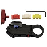 Tool Multi-Level Stripper, 3 Step For 2.5mm ~ 7.6mm Cable Diameter, RG 174, Beldon 8281, or RG 6