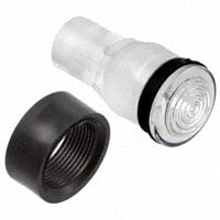 Light Pipe Single Clear Rigid Panel Mount, Clamping