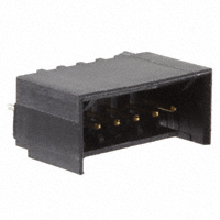 Steckverbinder, Steckleiste Durchkontaktierung 6 positionen 0,100" (2,54mm)