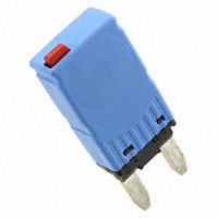 Circuit Breaker Thermal 15A AC 29 V DC Push to Reset Holder