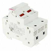 Fuse Holder 50 A 600V 2 Circuit Cartridge DIN Rail