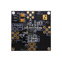 LM4562 - 2 - Dual Channels per IC Audio Amplifier Evaluation Board