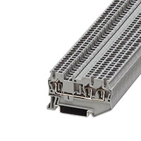 Terminal Block Connector 3 Position Feed Through Yellow 14-26 AWG