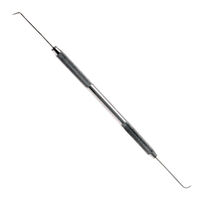 Probe (Double Ended) Angled, Curved Stainless Steel Length